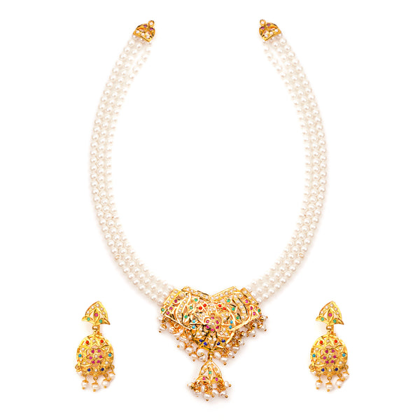 Nauratan Pearl Necklace