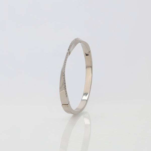 Curved Studded Bangle