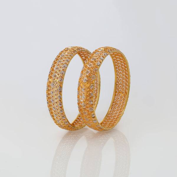 Gold bangle 006