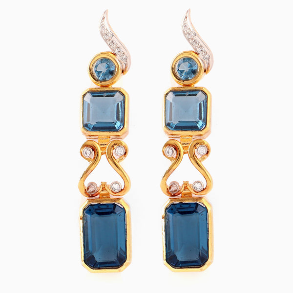 Medusa Sapphire Earrings