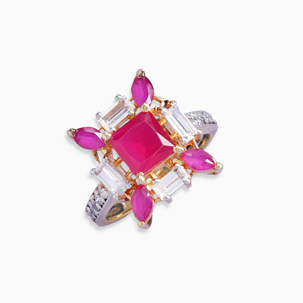 Flamingo Ruby Ring