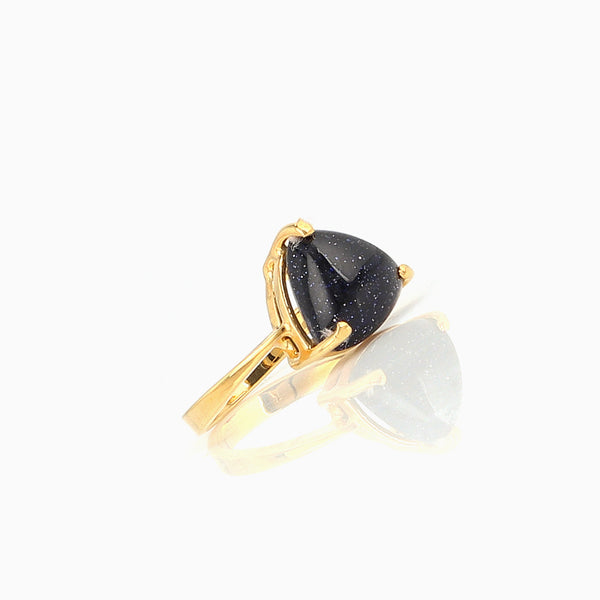 Black Sapphire Ring